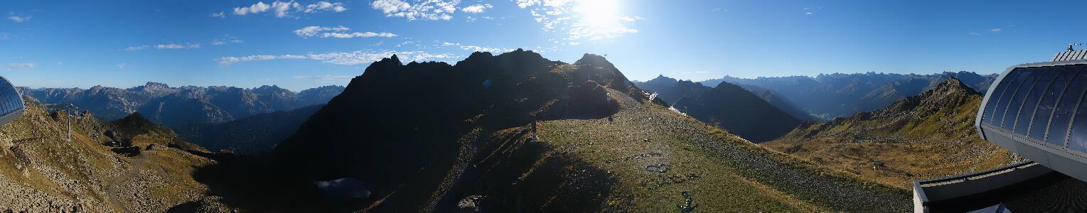 Silvretta Montafon | Panorama Bahn am Hochjoch