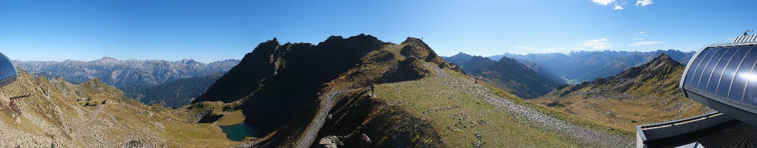 Silvretta Montafon | Panorama Bahn am Hochjoch