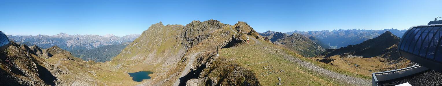 Silvretta Montafon | Panorama Bahn am Hochjoch