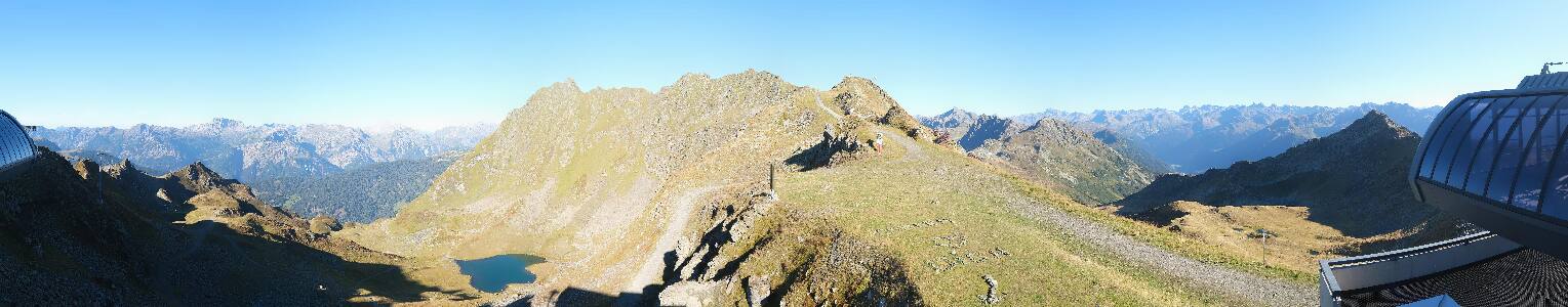 Silvretta Montafon | Panorama Bahn am Hochjoch