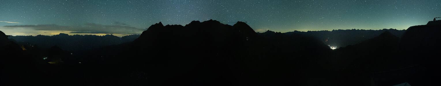 Silvretta Montafon Panorama Bahn am Hochjoch