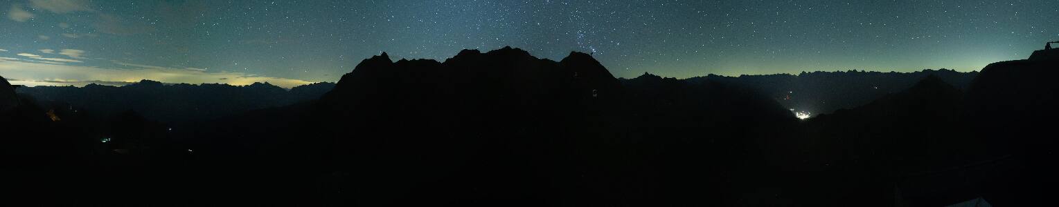 Silvretta Montafon Panorama Bahn am Hochjoch
