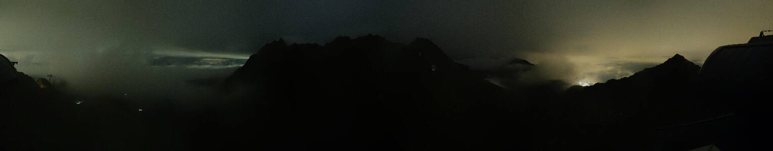 Silvretta Montafon Panorama Bahn am Hochjoch