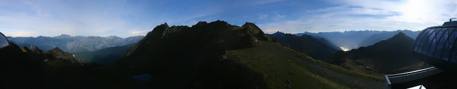Silvretta Montafon | Panorama Bahn am Hochjoch