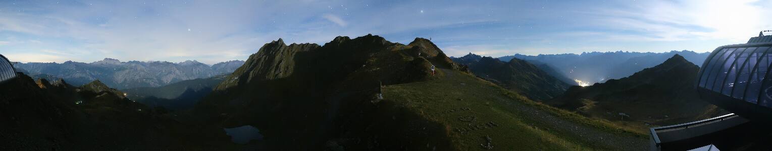 Silvretta Montafon | Panorama Bahn am Hochjoch