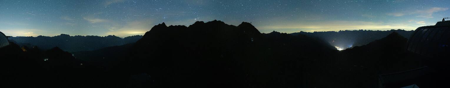 Silvretta Montafon Panorama Bahn am Hochjoch