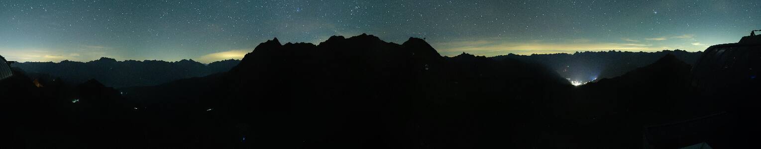 Silvretta Montafon Panorama Bahn am Hochjoch