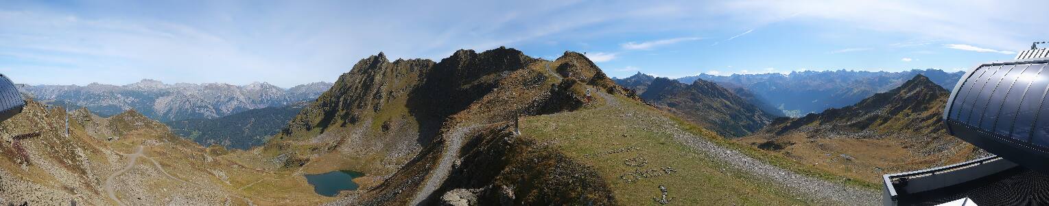 Silvretta Montafon | Panorama Bahn am Hochjoch