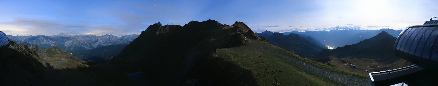 Silvretta Montafon | Panorama Bahn am Hochjoch