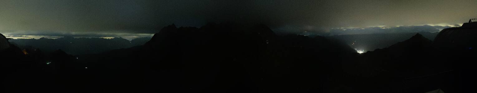 Silvretta Montafon Panorama Bahn am Hochjoch