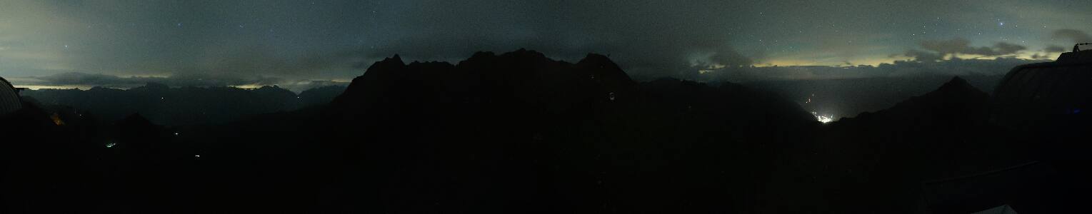 Silvretta Montafon Panorama Bahn am Hochjoch