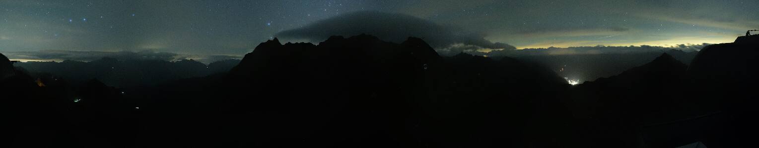 Silvretta Montafon Panorama Bahn am Hochjoch