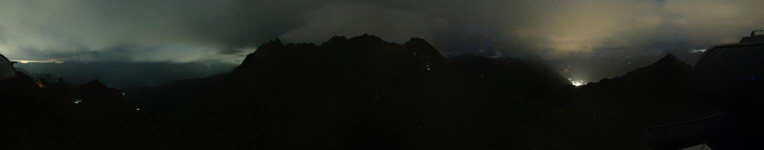 Silvretta Montafon Panorama Bahn am Hochjoch