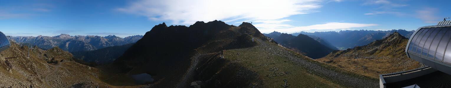 Silvretta Montafon | Panorama Bahn am Hochjoch