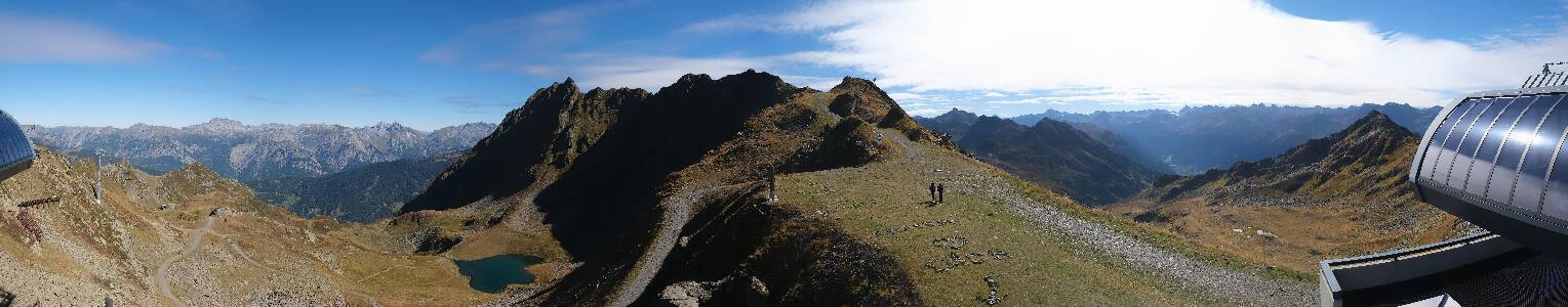 Silvretta Montafon | Panorama Bahn am Hochjoch