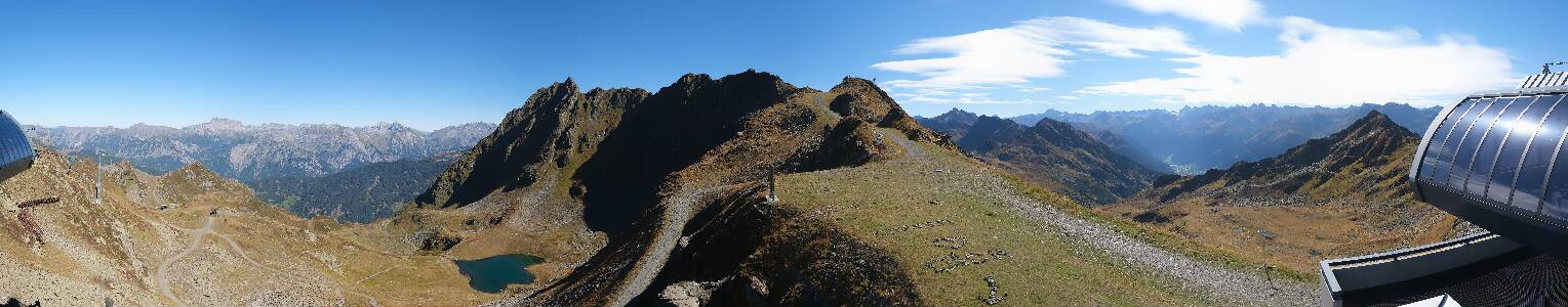 Silvretta Montafon | Panorama Bahn am Hochjoch