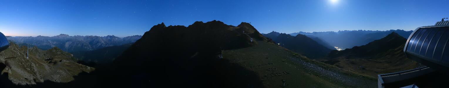 Silvretta Montafon | Panorama Bahn am Hochjoch