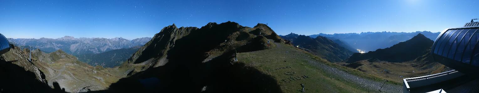 Silvretta Montafon | Panorama Bahn am Hochjoch