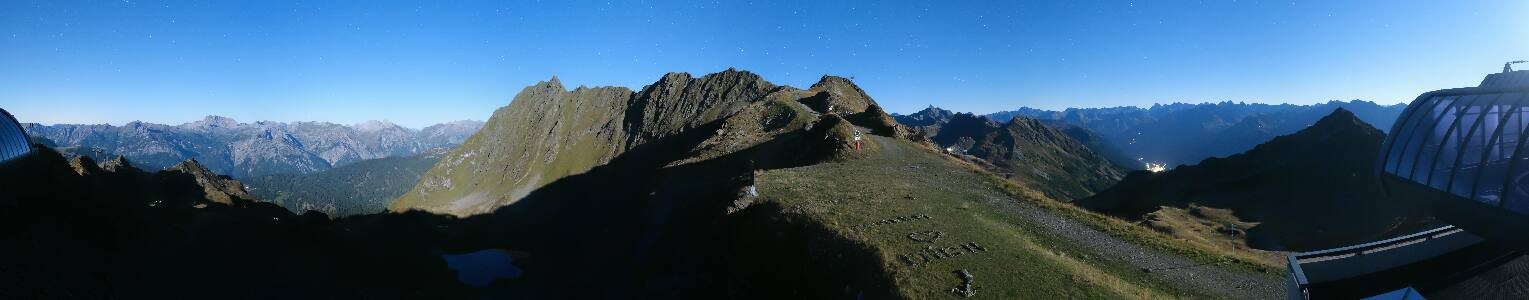 Silvretta Montafon | Panorama Bahn am Hochjoch