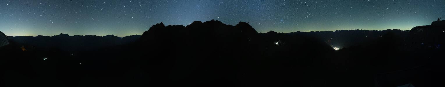 Silvretta Montafon Panorama Bahn am Hochjoch