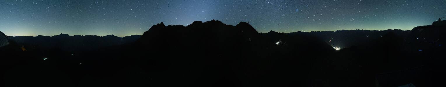 Silvretta Montafon Panorama Bahn am Hochjoch