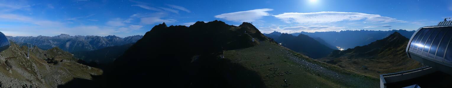 Silvretta Montafon | Panorama Bahn am Hochjoch
