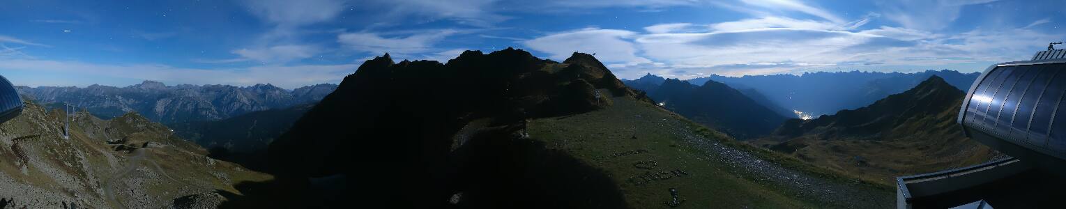 Silvretta Montafon | Panorama Bahn am Hochjoch