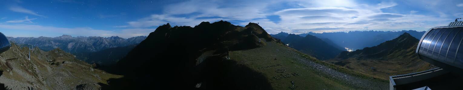 Silvretta Montafon | Panorama Bahn am Hochjoch