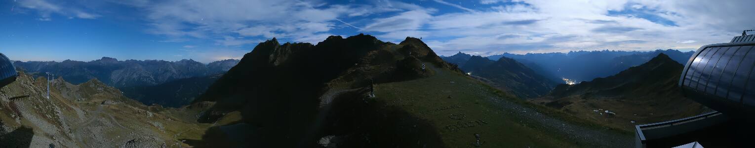Silvretta Montafon | Panorama Bahn am Hochjoch