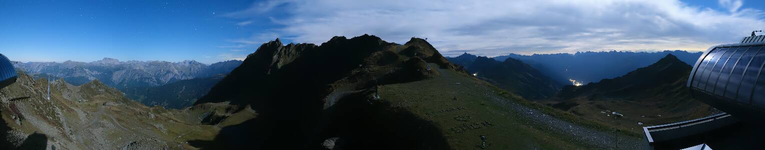 Silvretta Montafon | Panorama Bahn am Hochjoch