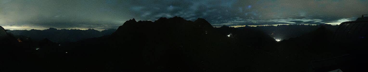 Silvretta Montafon Panorama Bahn am Hochjoch