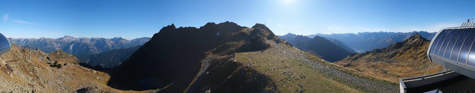 Silvretta Montafon | Panorama Bahn am Hochjoch
