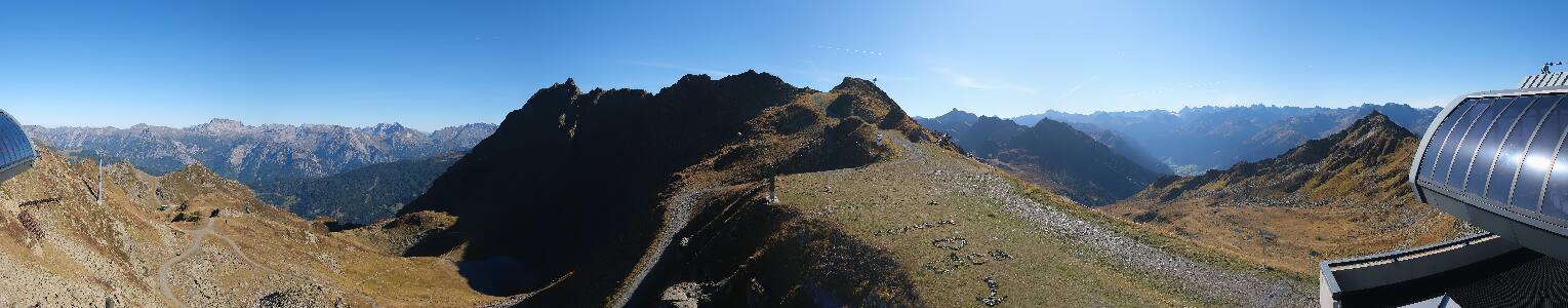 Silvretta Montafon | Panorama Bahn am Hochjoch