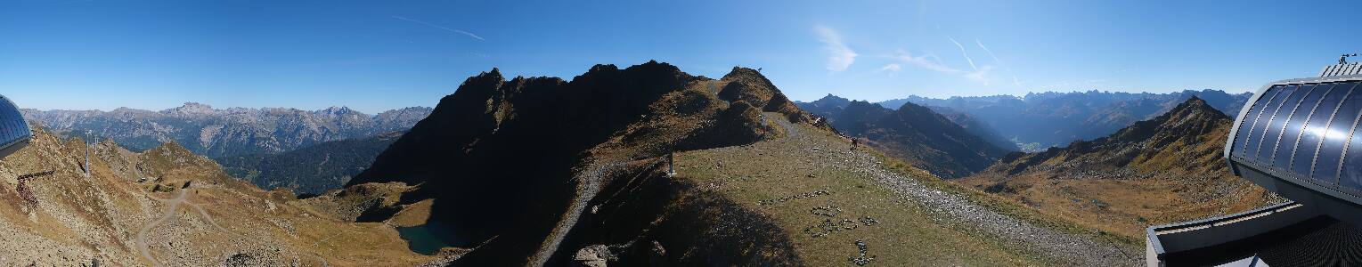 Silvretta Montafon | Panorama Bahn am Hochjoch