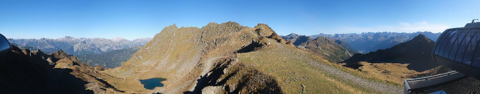 Silvretta Montafon | Panorama Bahn am Hochjoch