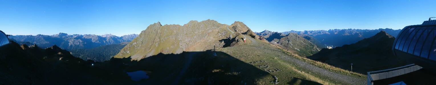 Silvretta Montafon Panorama Bahn am Hochjoch