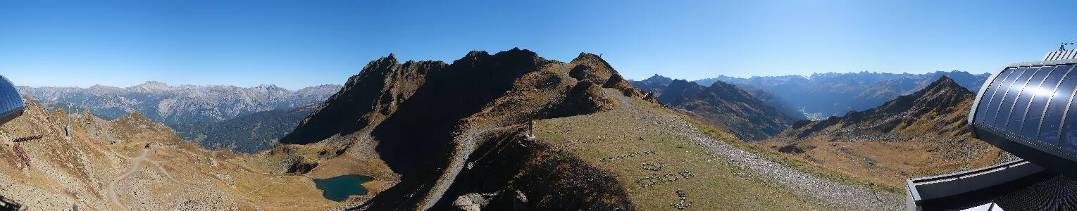 Silvretta Montafon | Panorama Bahn am Hochjoch