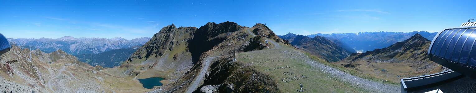 Silvretta Montafon | Panorama Bahn am Hochjoch
