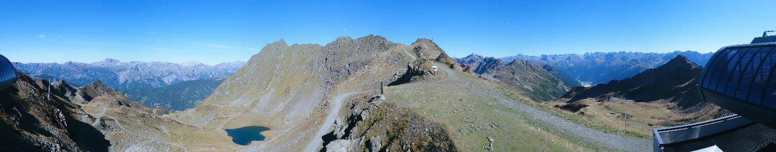 Silvretta Montafon | Panorama Bahn am Hochjoch