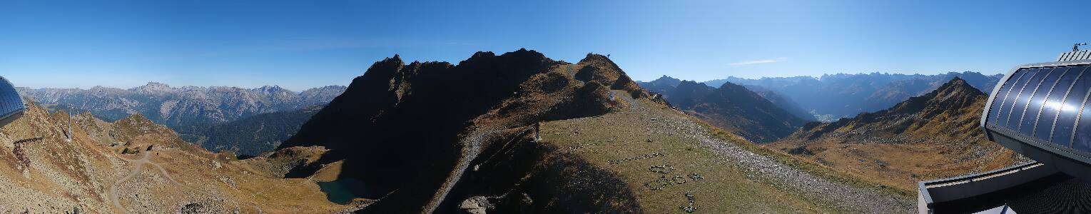 Silvretta Montafon | Panorama Bahn am Hochjoch