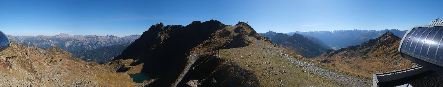 Silvretta Montafon | Panorama Bahn am Hochjoch