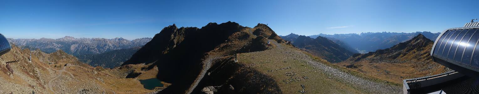 Silvretta Montafon | Panorama Bahn am Hochjoch