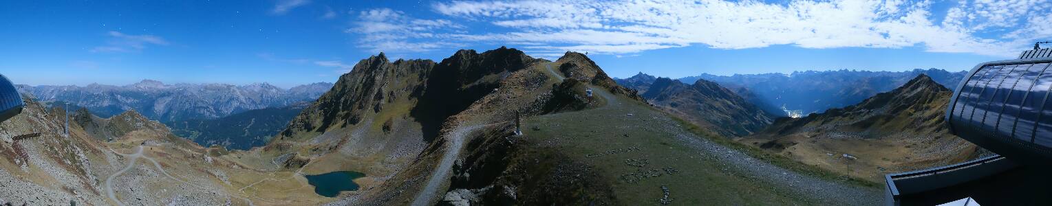 Silvretta Montafon | Panorama Bahn am Hochjoch