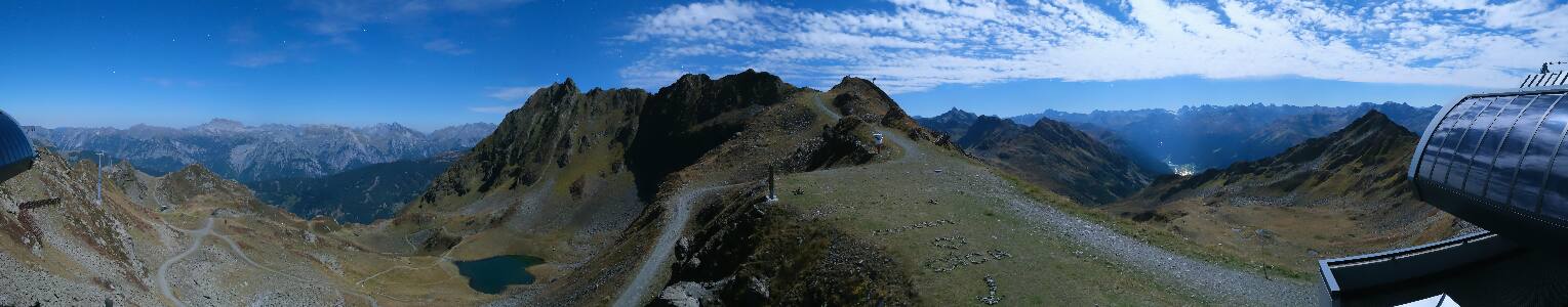Silvretta Montafon | Panorama Bahn am Hochjoch