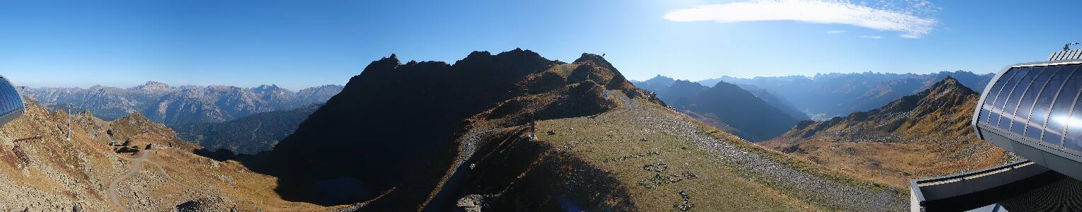Silvretta Montafon | Panorama Bahn am Hochjoch