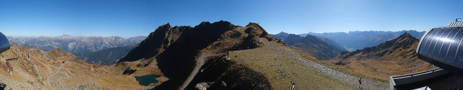 Silvretta Montafon | Panorama Bahn am Hochjoch