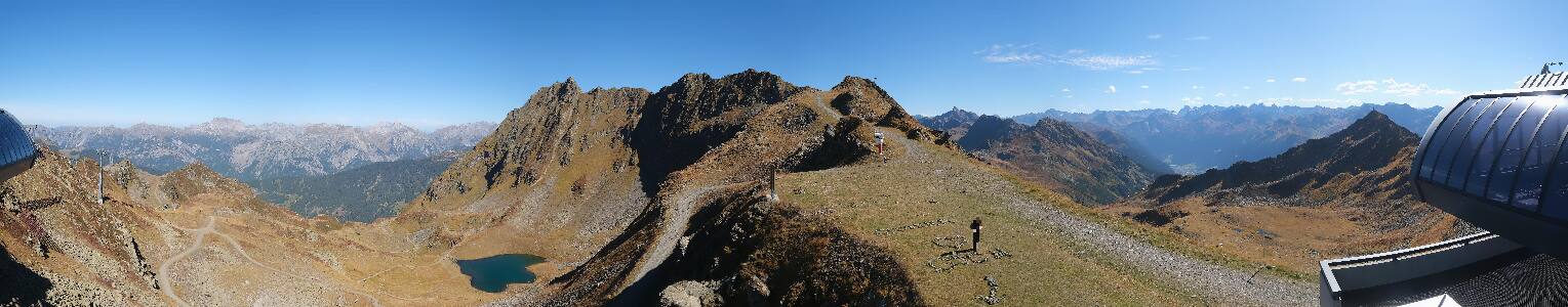 Silvretta Montafon | Panorama Bahn am Hochjoch