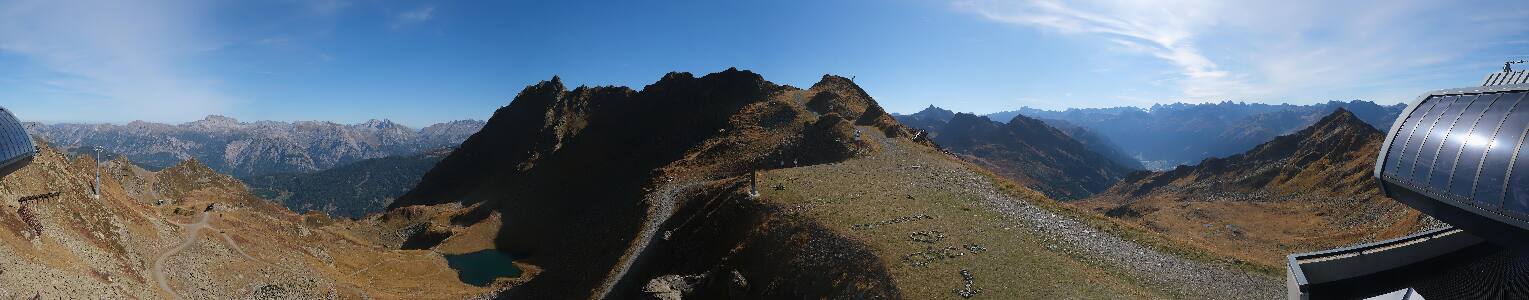 Silvretta Montafon | Panorama Bahn am Hochjoch