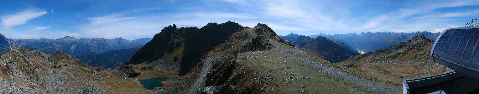 Silvretta Montafon | Panorama Bahn am Hochjoch