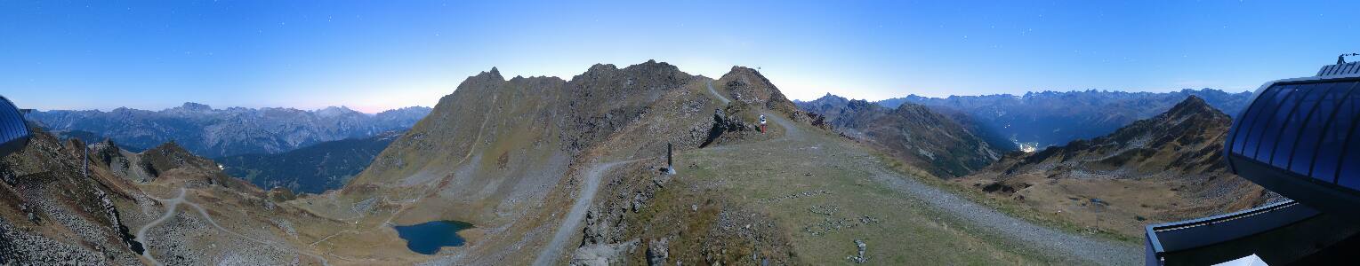 Silvretta Montafon | Panorama Bahn am Hochjoch